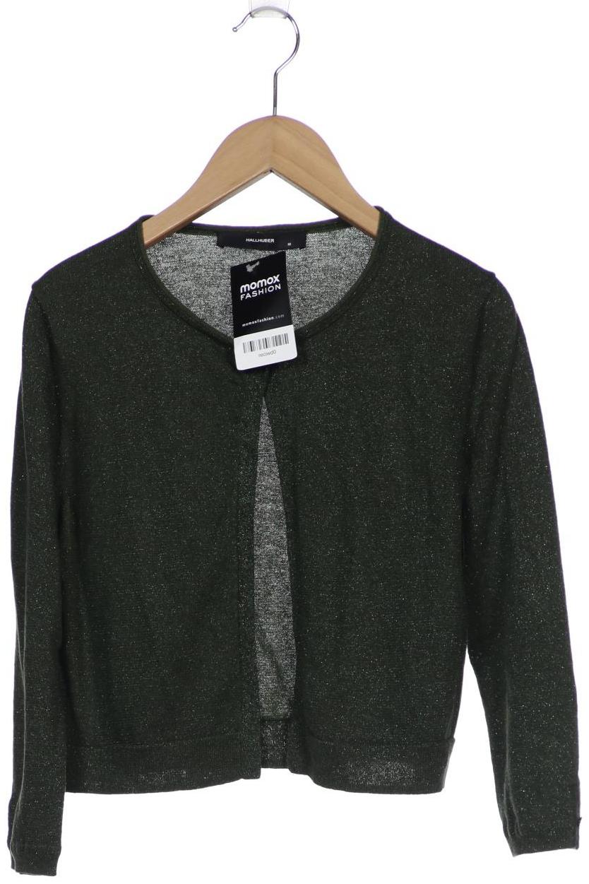 

Hallhuber Damen Strickjacke, grün, Gr. 38