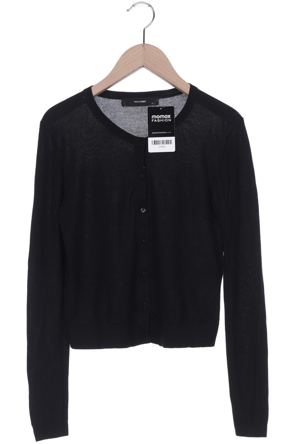 

Hallhuber Damen Strickjacke, schwarz, Gr. 36