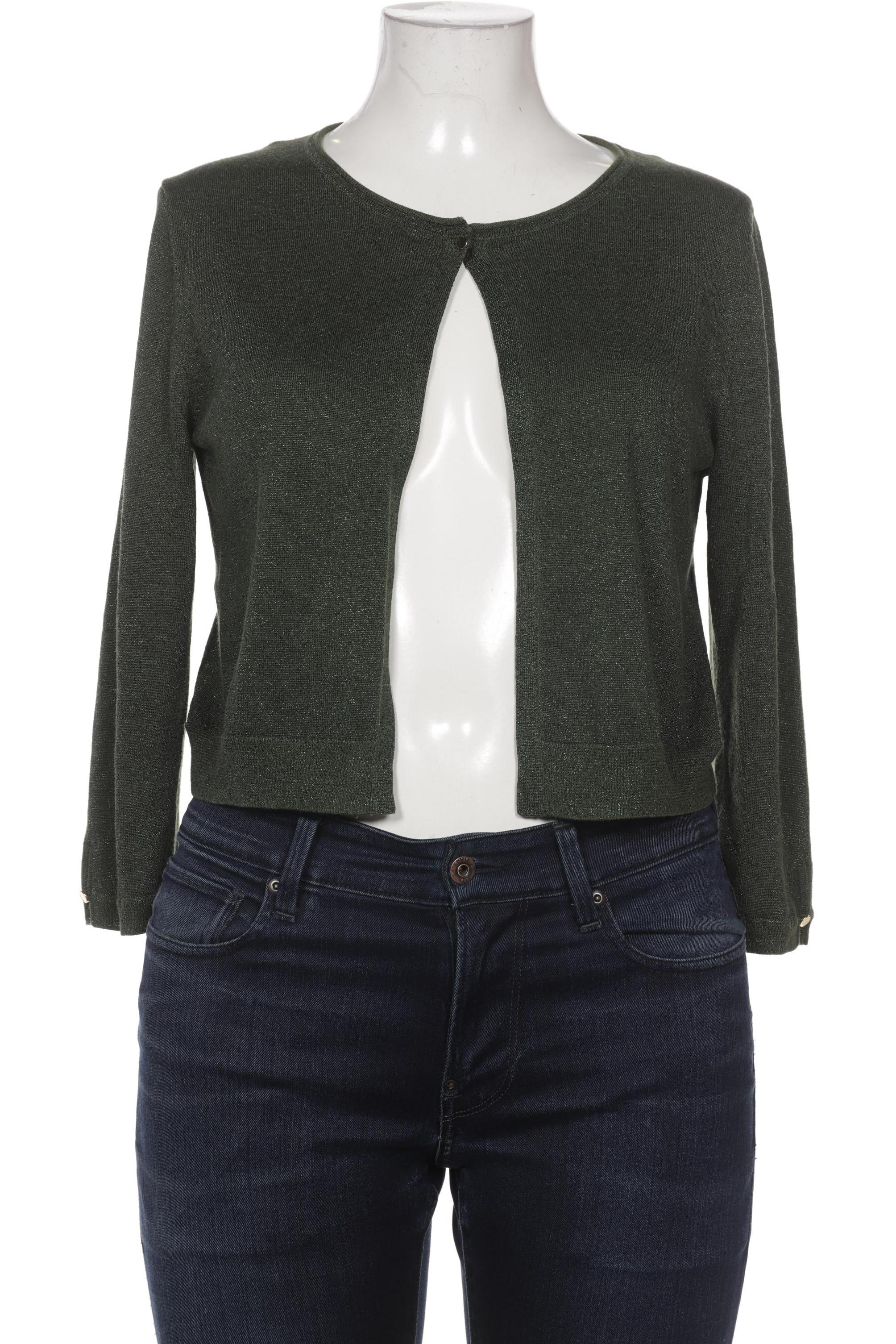 

Hallhuber Damen Strickjacke, grün, Gr. 44