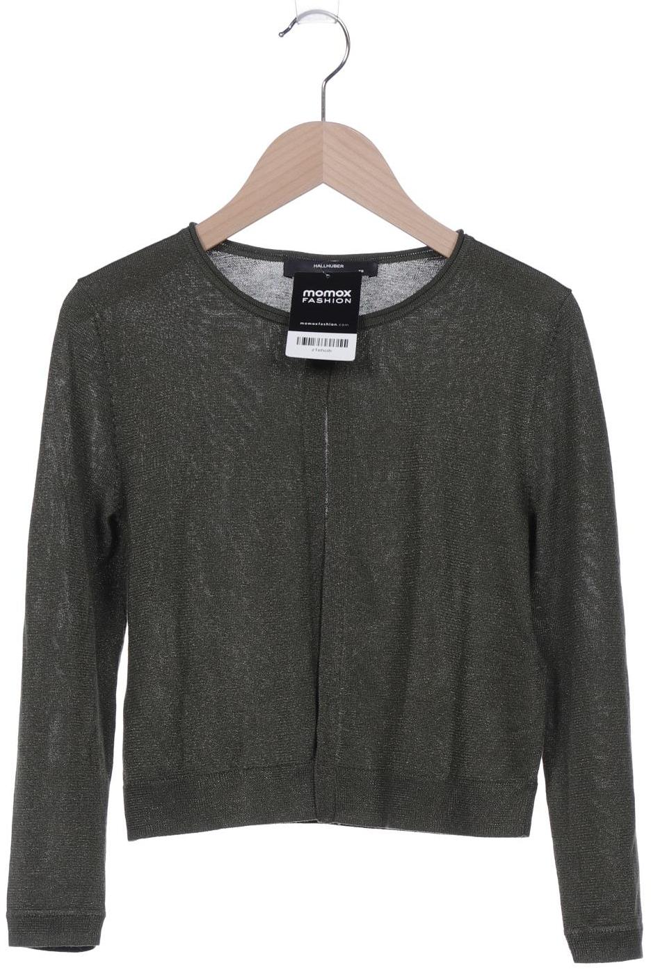 

Hallhuber Damen Strickjacke, grün, Gr. 34