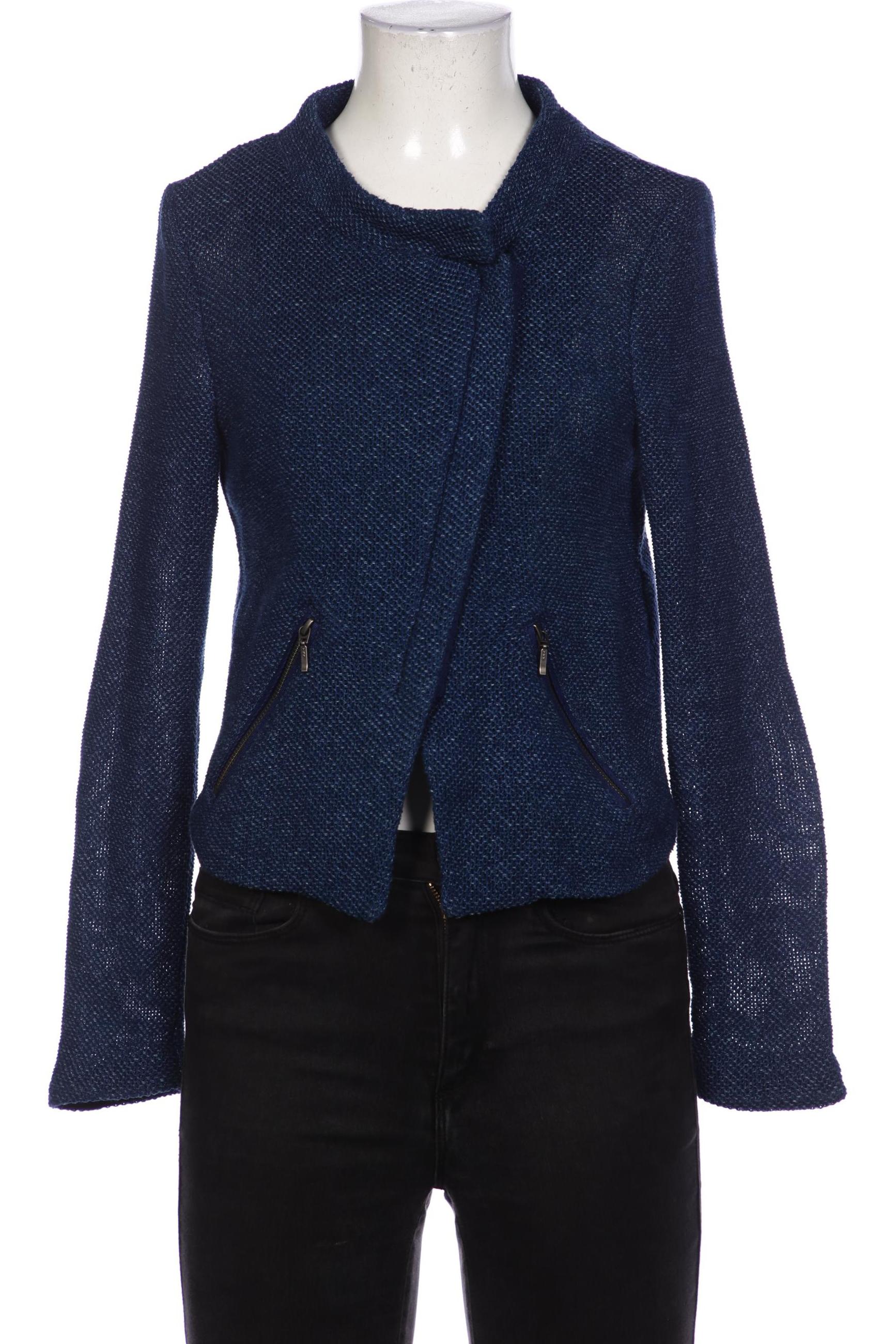 

Hallhuber Damen Strickjacke, marineblau, Gr. 36