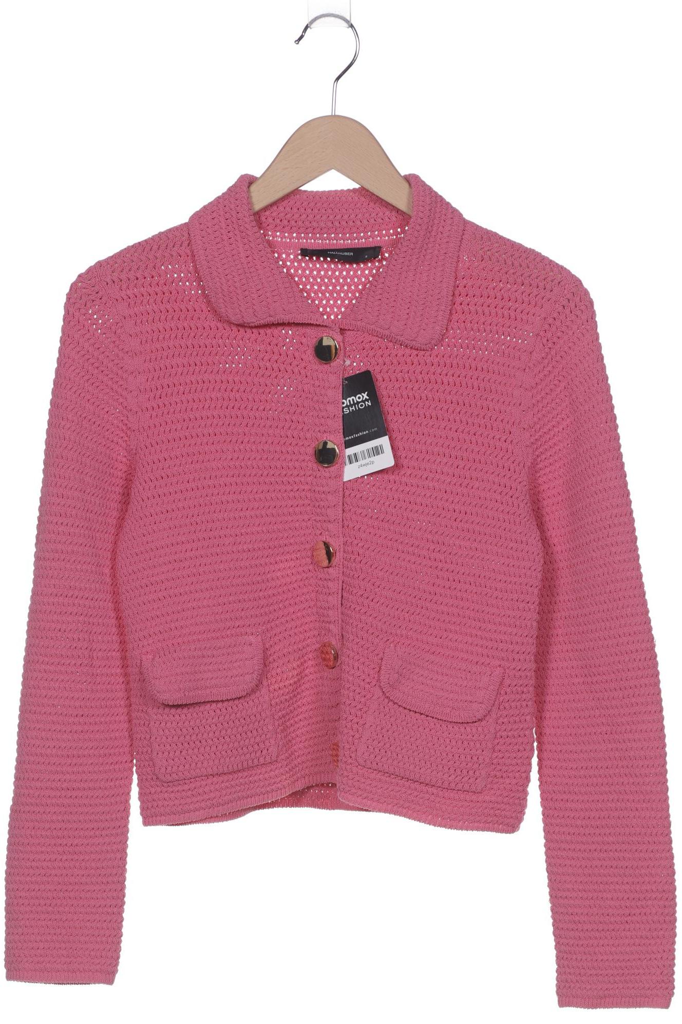 

Hallhuber Damen Strickjacke, pink, Gr. 36