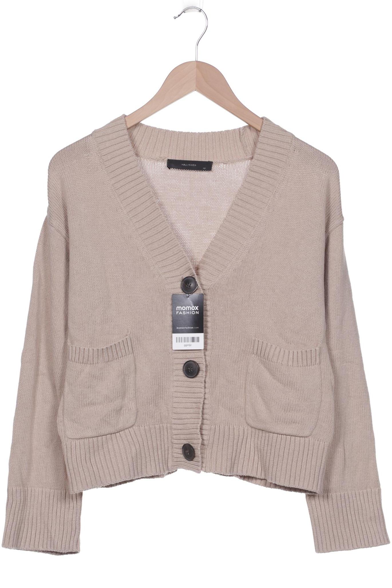 

Hallhuber Damen Strickjacke, beige, Gr. 34