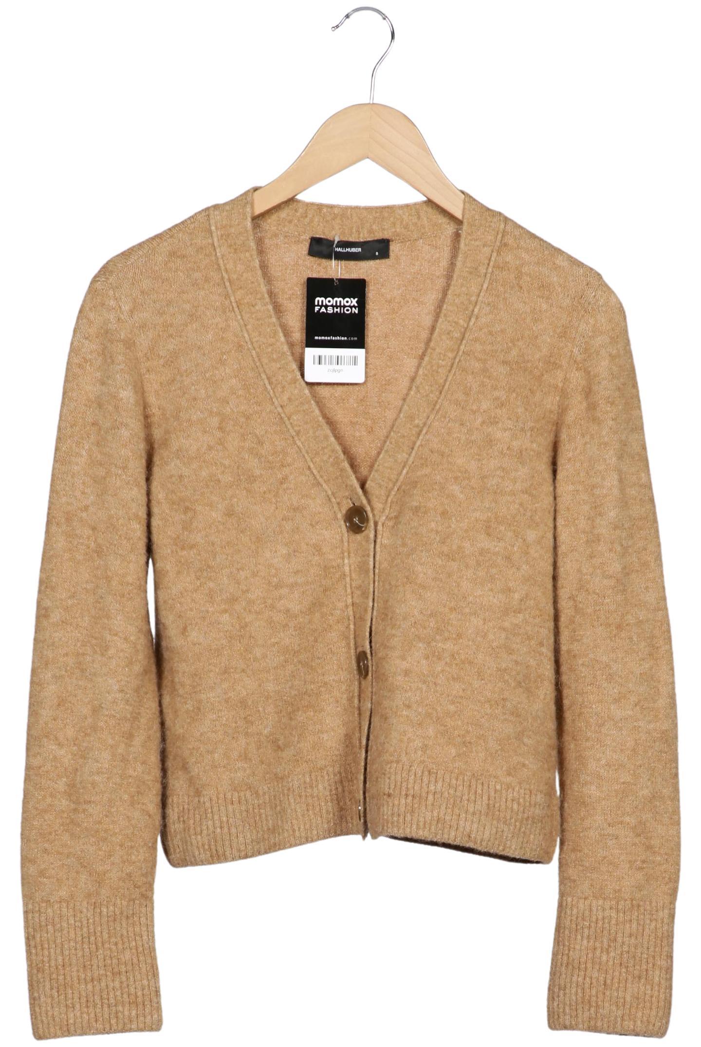 

Hallhuber Damen Strickjacke, beige, Gr. 36