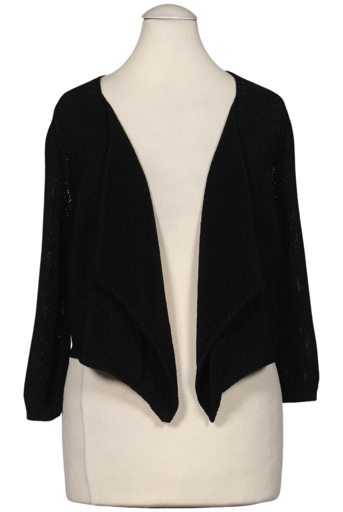 

Hallhuber Damen Strickjacke, schwarz, Gr. 34