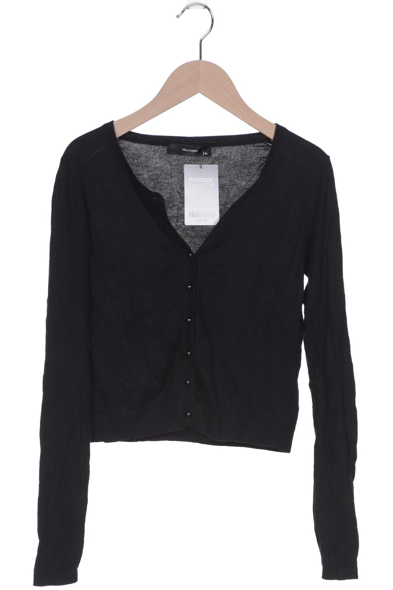 

Hallhuber Damen Strickjacke, schwarz