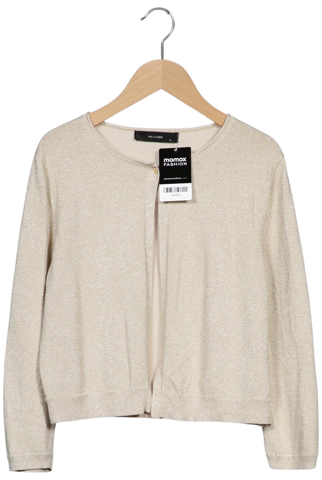 

Hallhuber Damen Strickjacke, beige, Gr. 44
