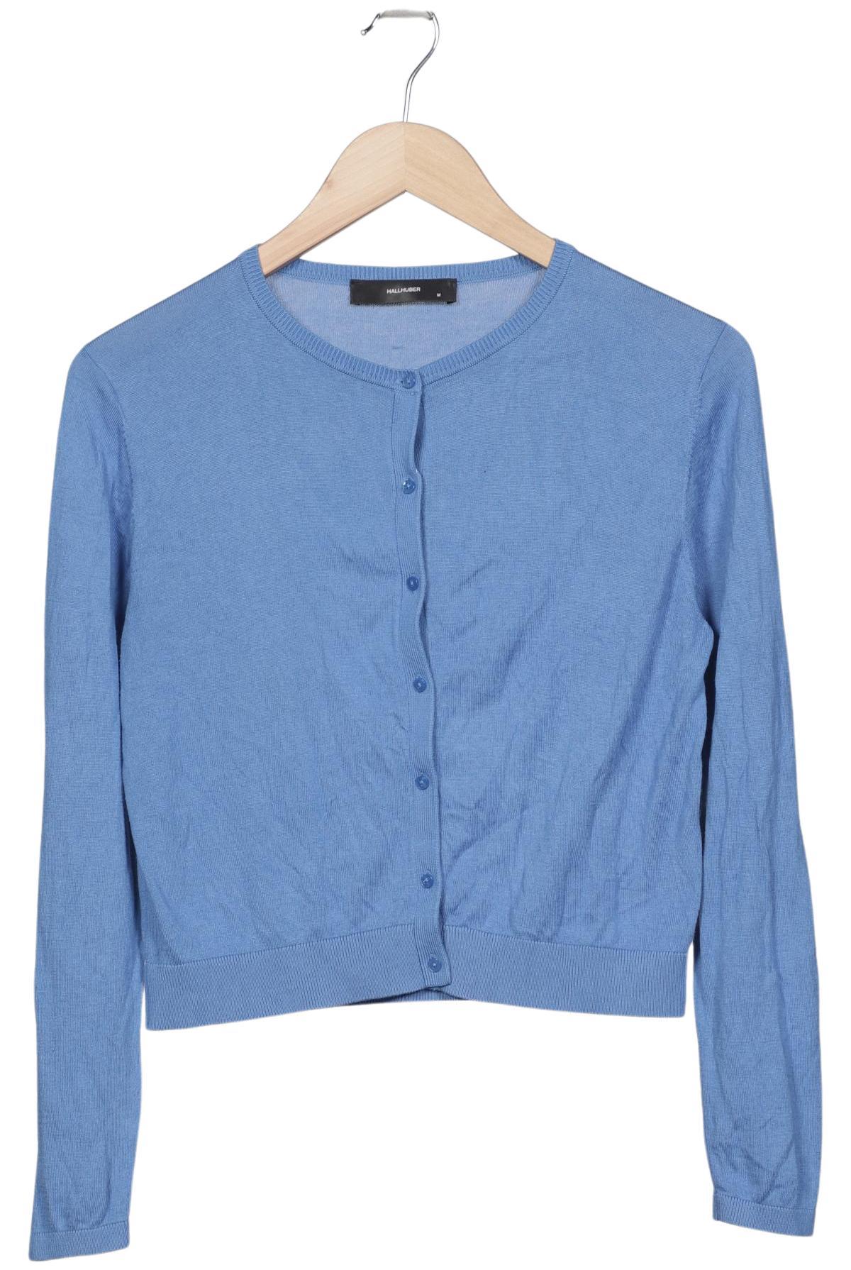 

Hallhuber Damen Strickjacke, hellblau, Gr. 38