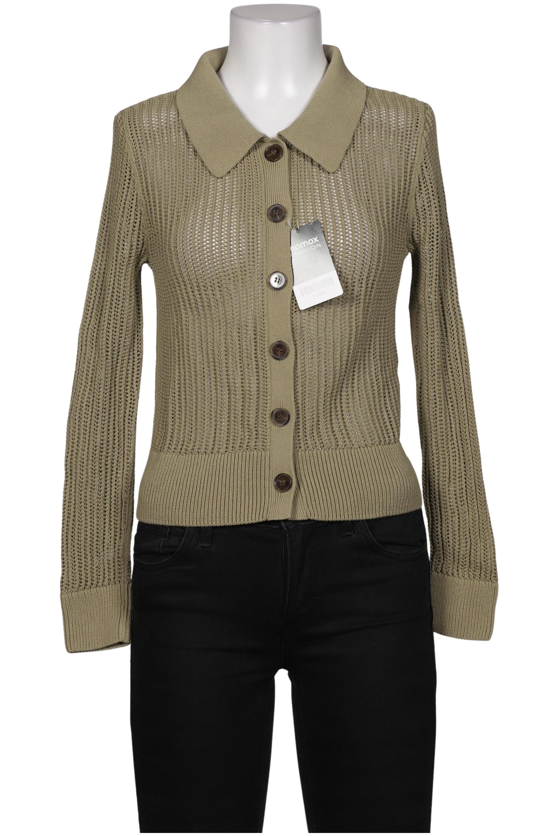 

Hallhuber Damen Strickjacke, grün, Gr. 36