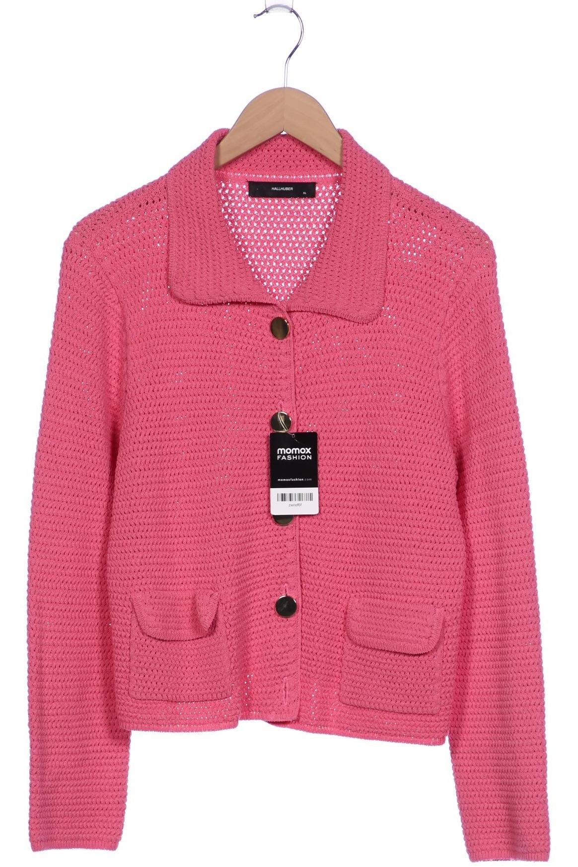 

Hallhuber Damen Strickjacke, pink, Gr. 44