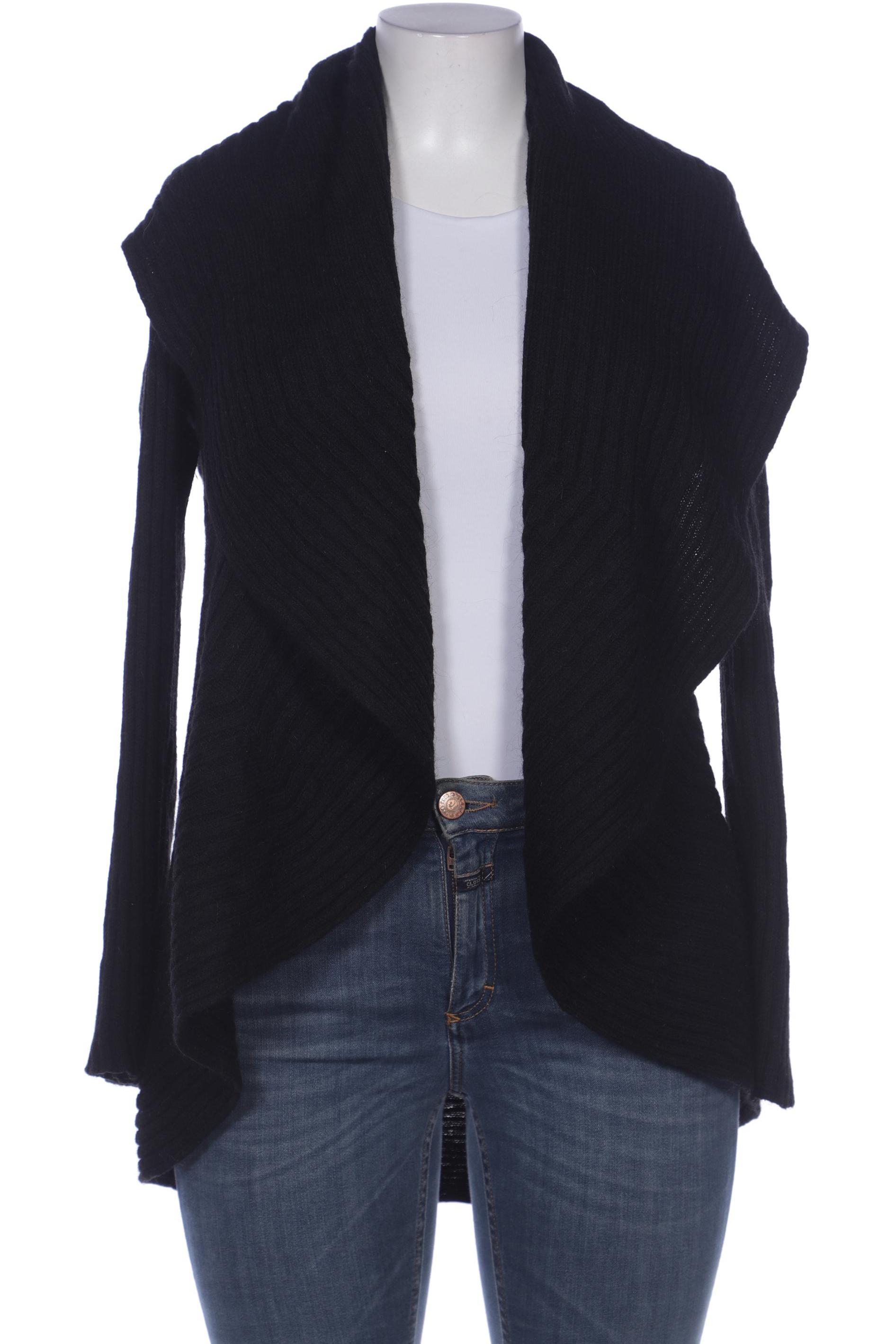 

Hallhuber Damen Strickjacke, schwarz, Gr. 42
