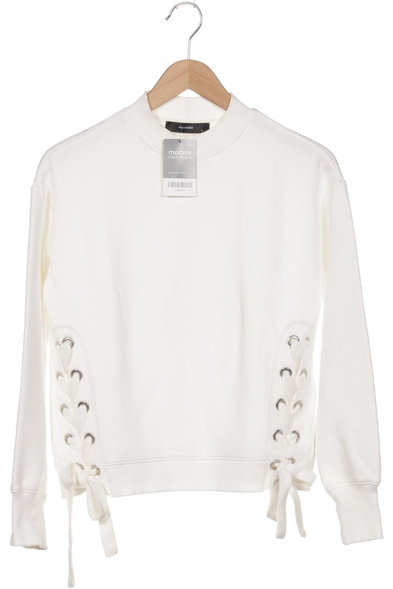 

Hallhuber Damen Sweatshirt, cremeweiß, Gr. 36