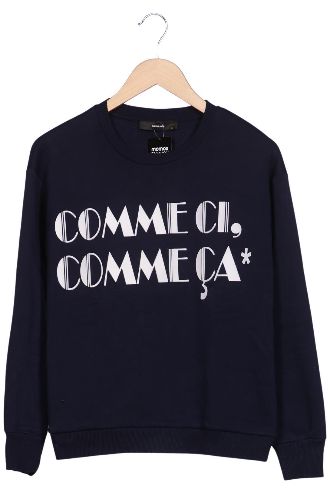 

Hallhuber Damen Sweatshirt, marineblau, Gr. 36