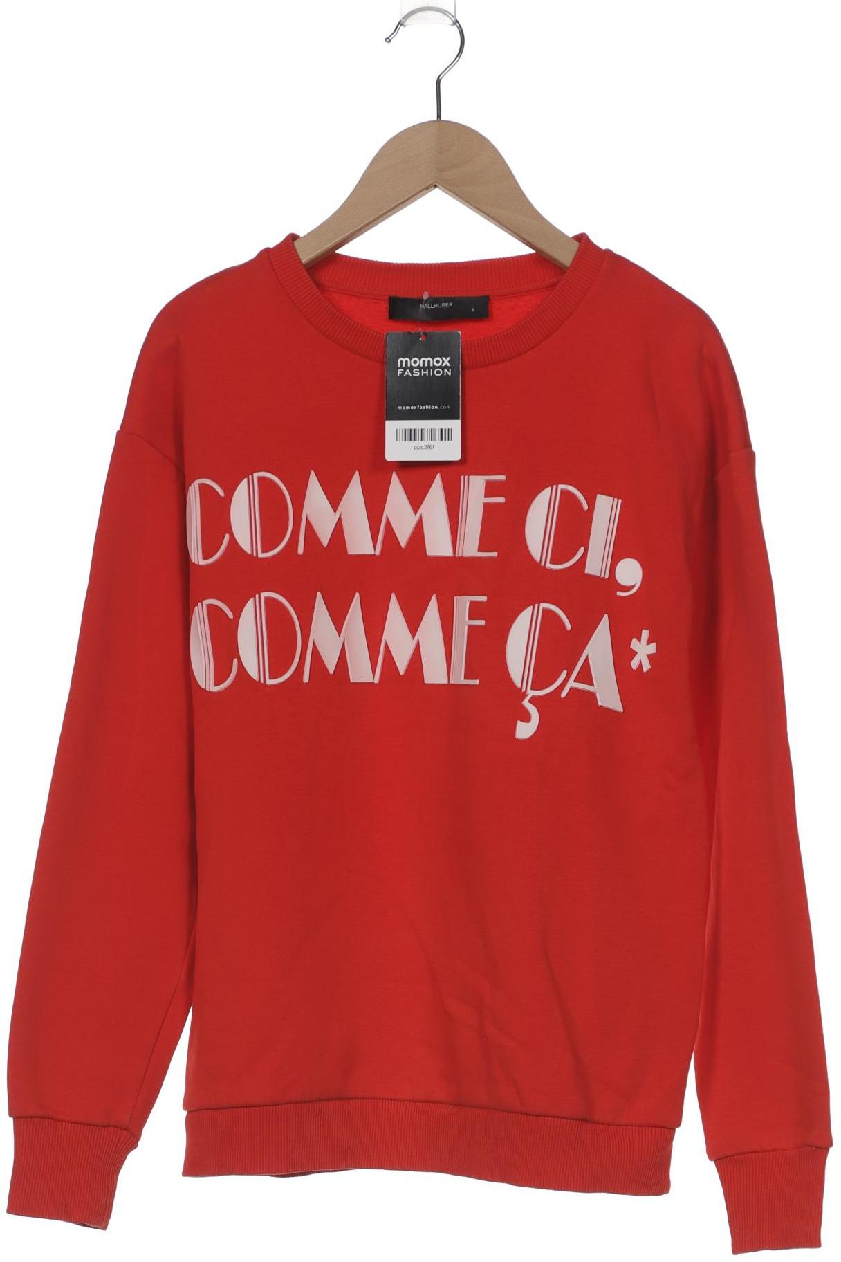 

Hallhuber Damen Sweatshirt, rot, Gr. 36