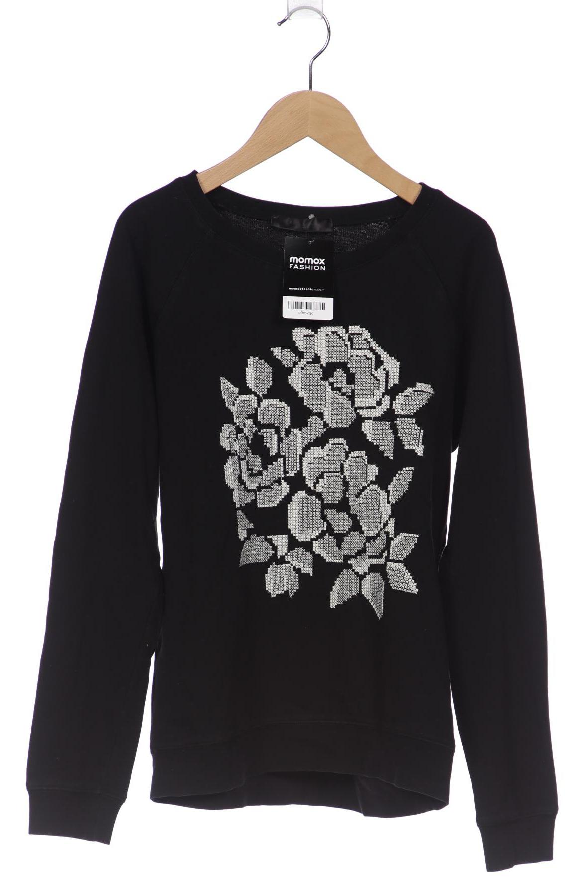 

Hallhuber Damen Sweatshirt, schwarz, Gr. 38