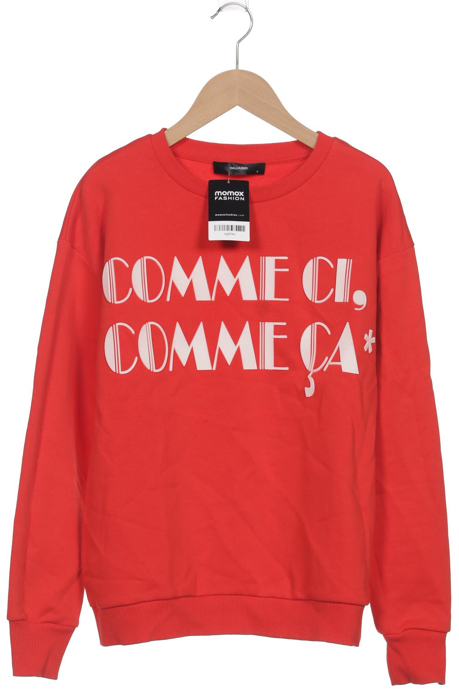 

Hallhuber Damen Sweatshirt, rot, Gr. 36