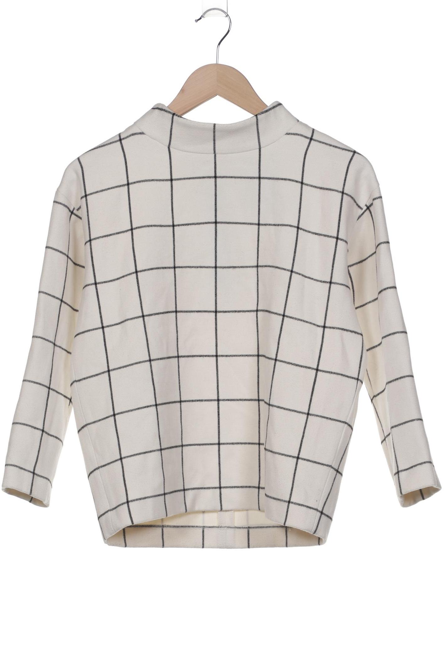 

Hallhuber Damen Sweatshirt, weiß, Gr. 34