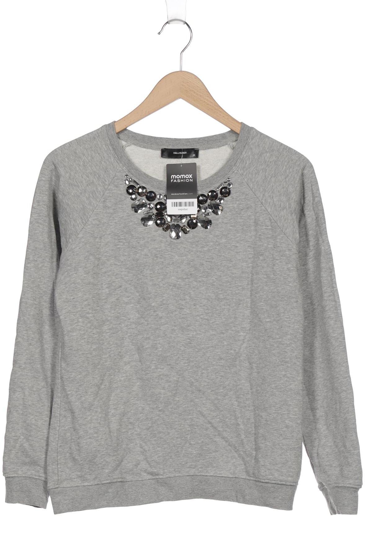 

Hallhuber Damen Sweatshirt, grau, Gr. 34