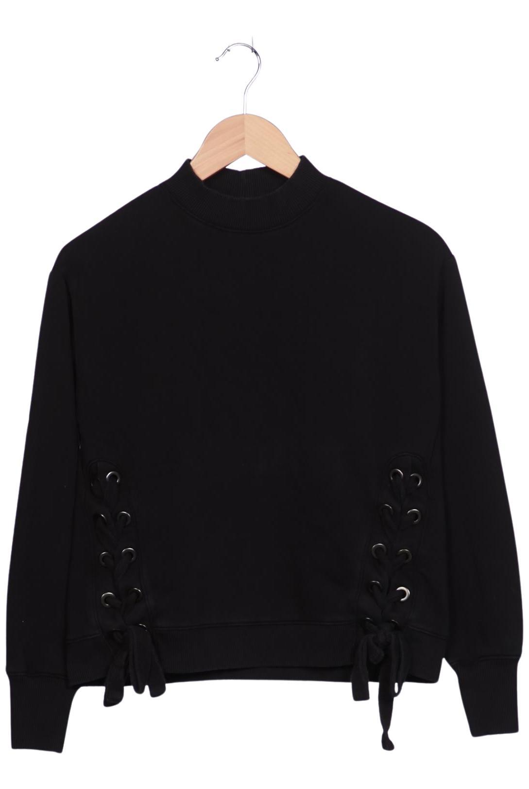 

Hallhuber Damen Sweatshirt, schwarz, Gr. 34