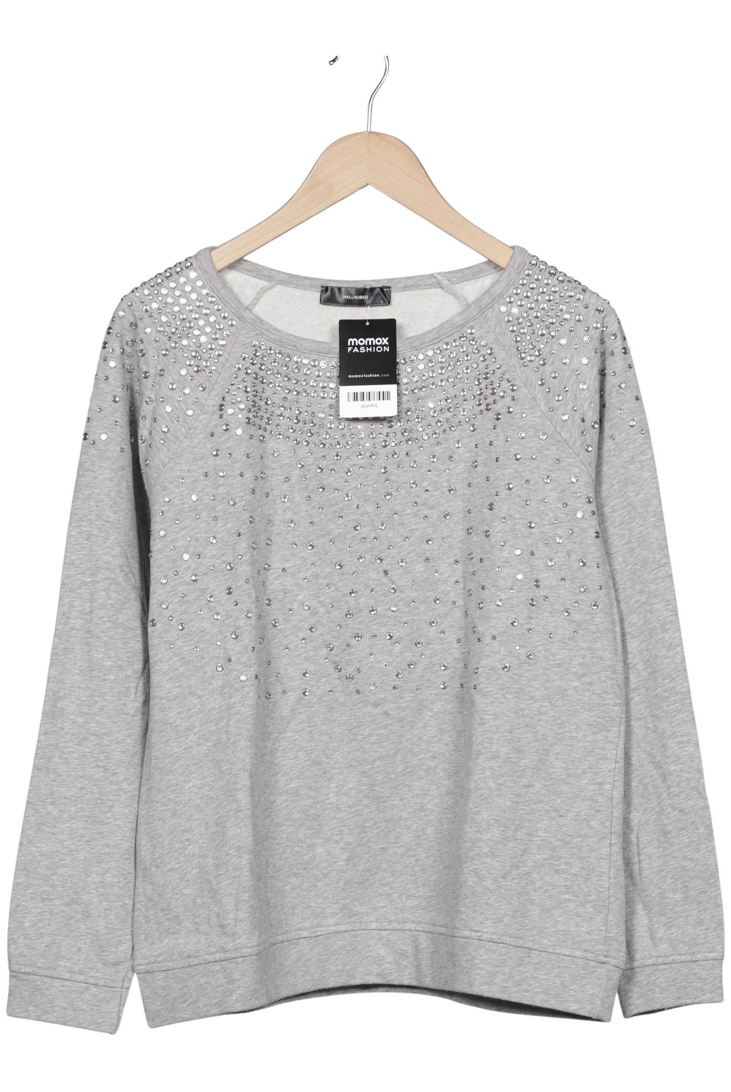 

Hallhuber Damen Sweatshirt, grau, Gr. 42