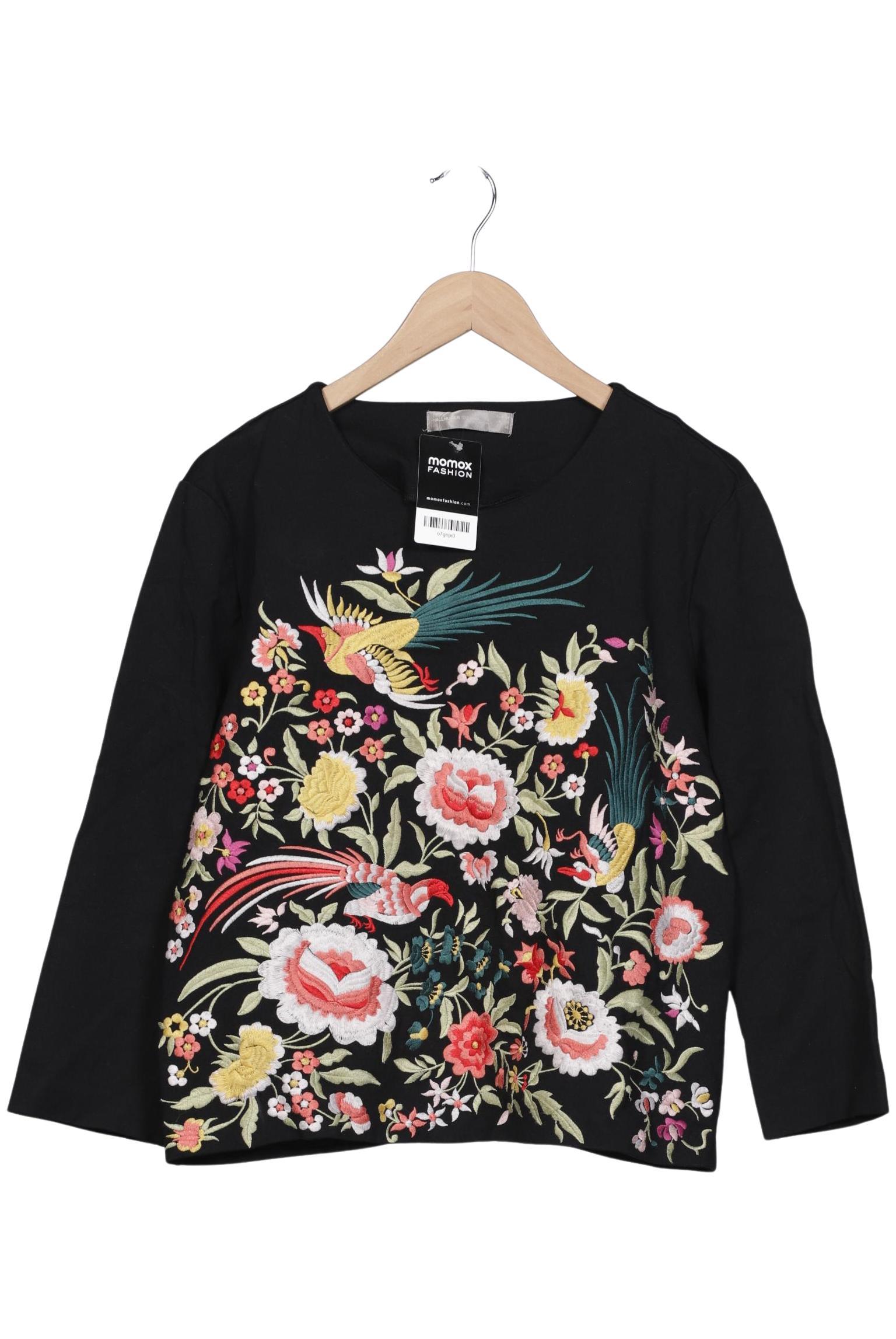 

Hallhuber Damen Sweatshirt, schwarz, Gr. 44