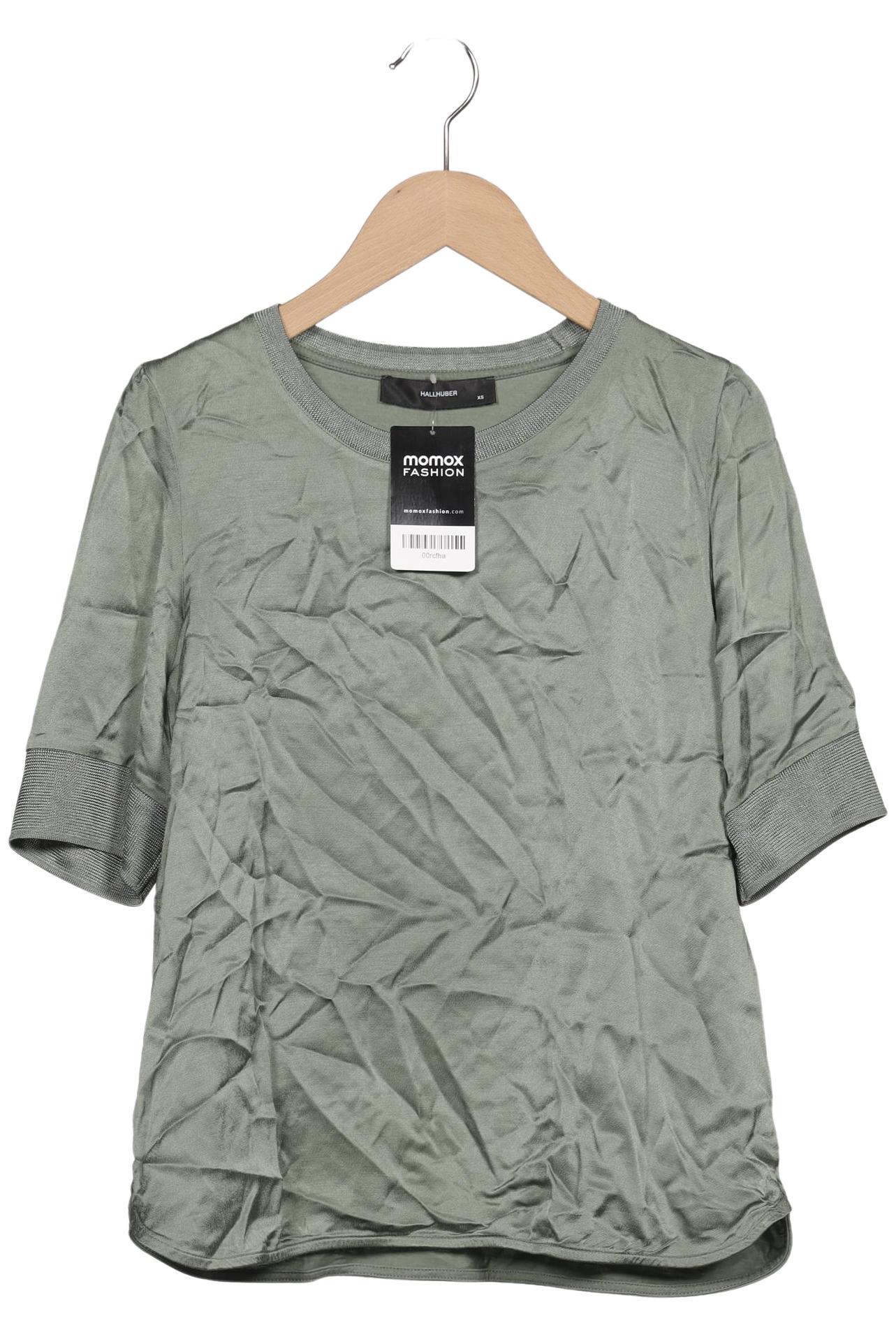 

Hallhuber Damen T-Shirt, grün, Gr. 34