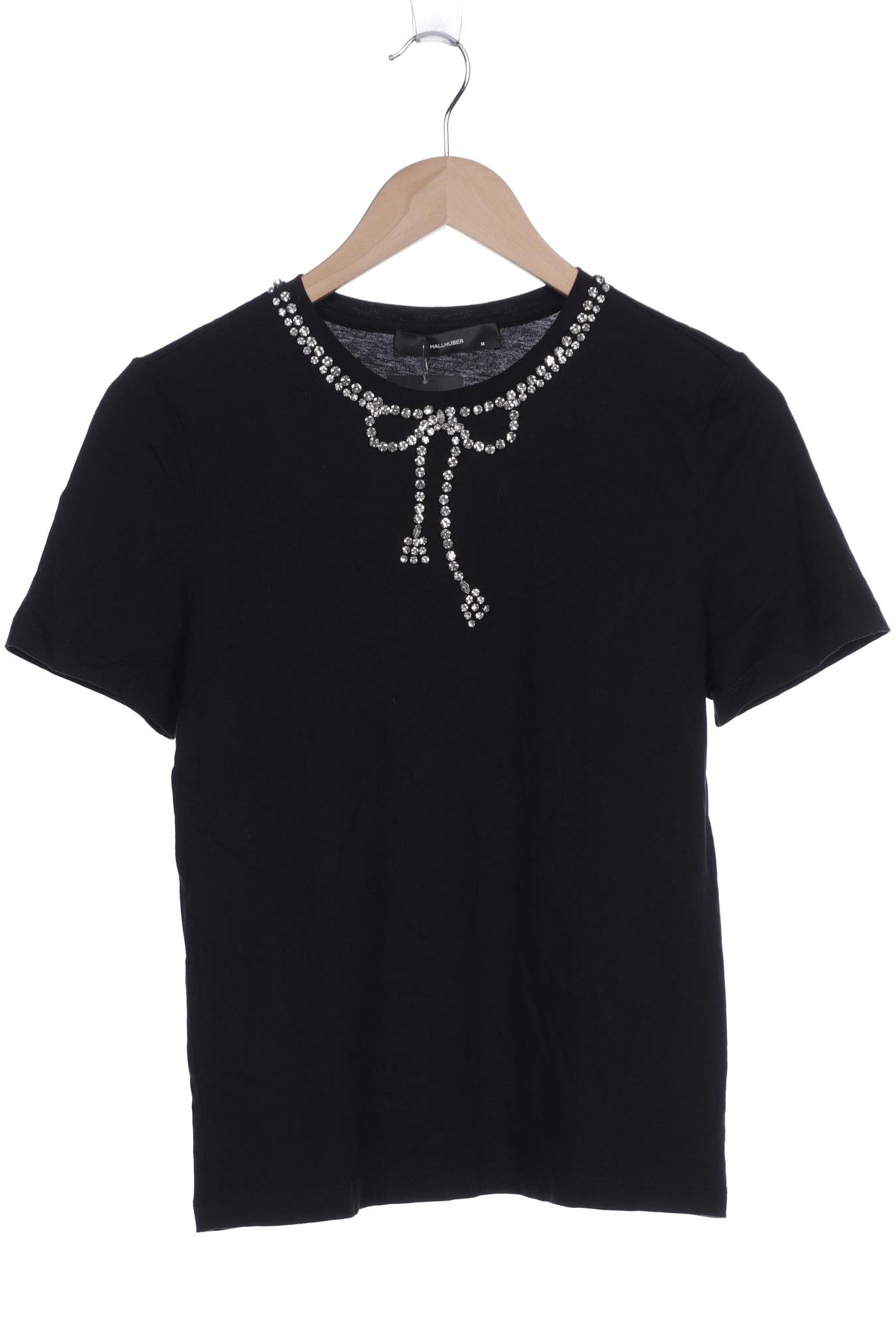 

Hallhuber Damen T-Shirt, schwarz, Gr. 38