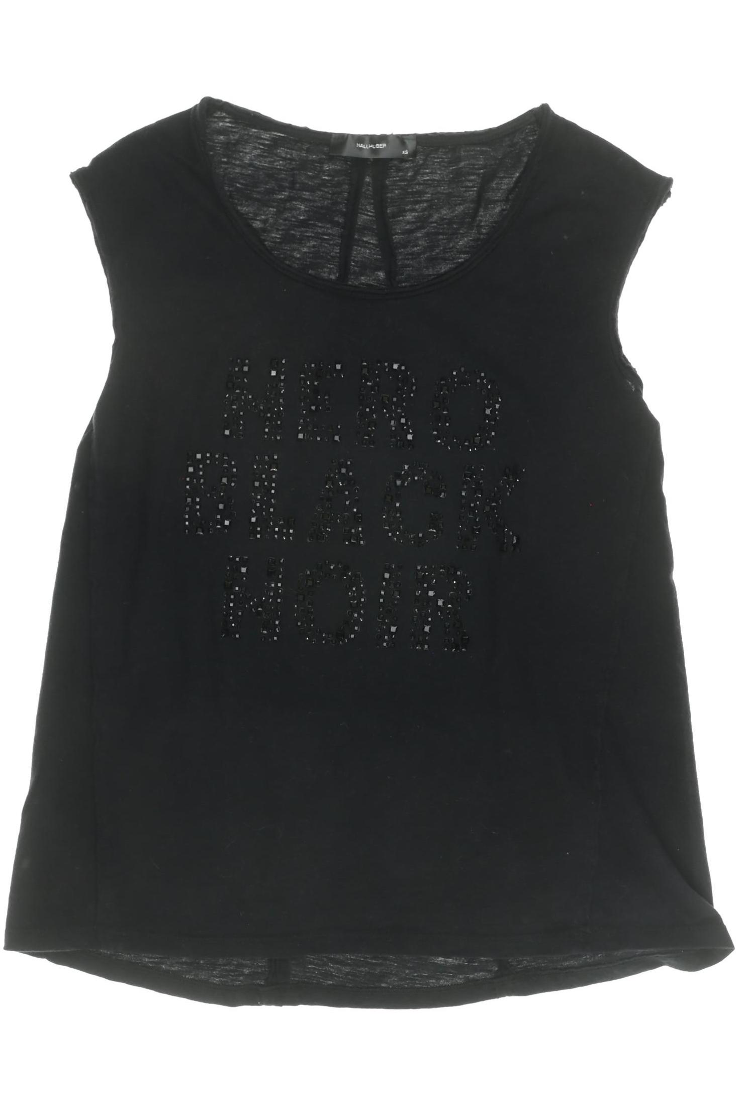 

Hallhuber Damen T-Shirt, schwarz, Gr. 34