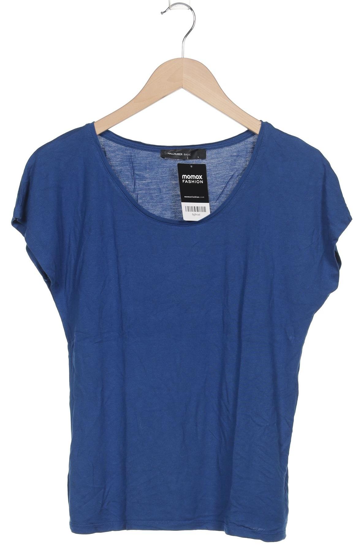 

Hallhuber Damen T-Shirt, blau, Gr. 42