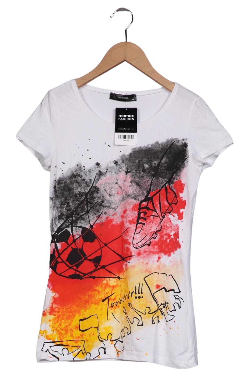 

Hallhuber Damen T-Shirt, weiß, Gr. 34