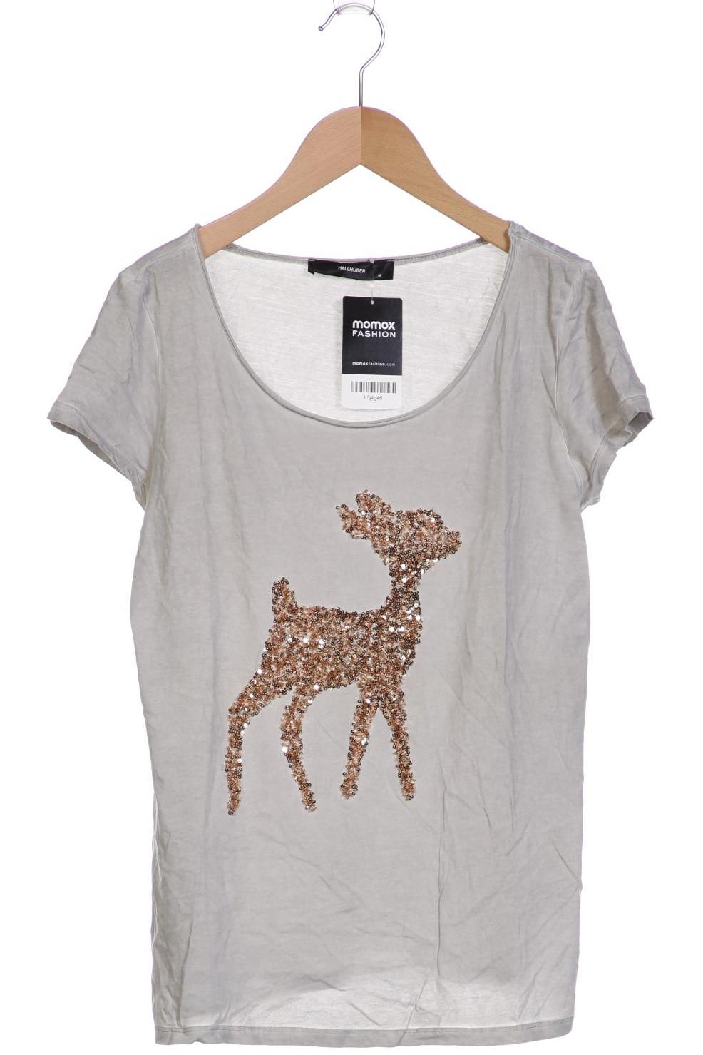 

Hallhuber Damen T-Shirt, grau, Gr. 38