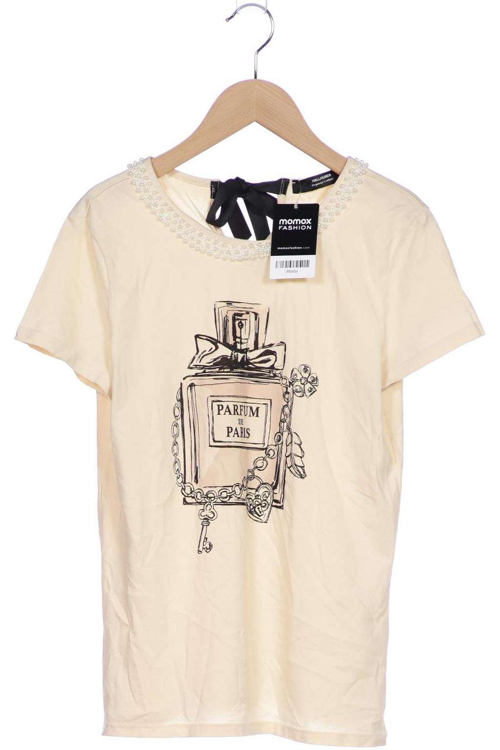 

Hallhuber Damen T-Shirt, beige, Gr. 36