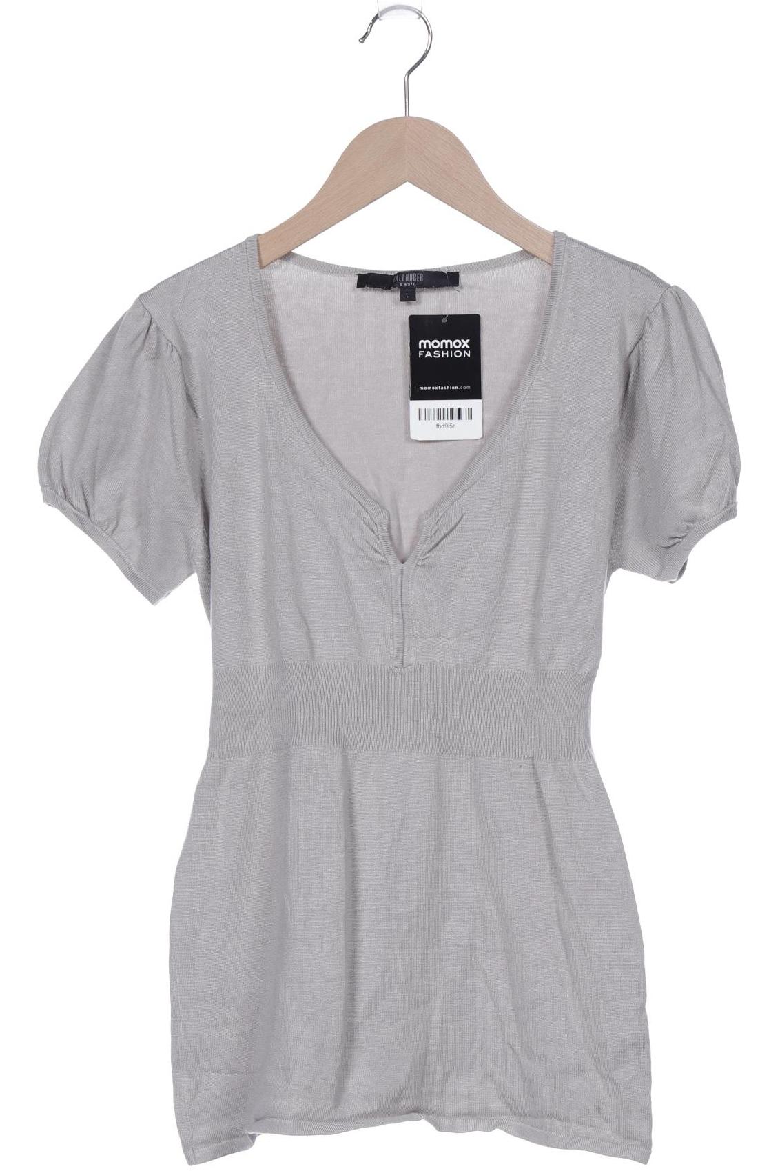 

Hallhuber Damen T-Shirt, grau, Gr. 42