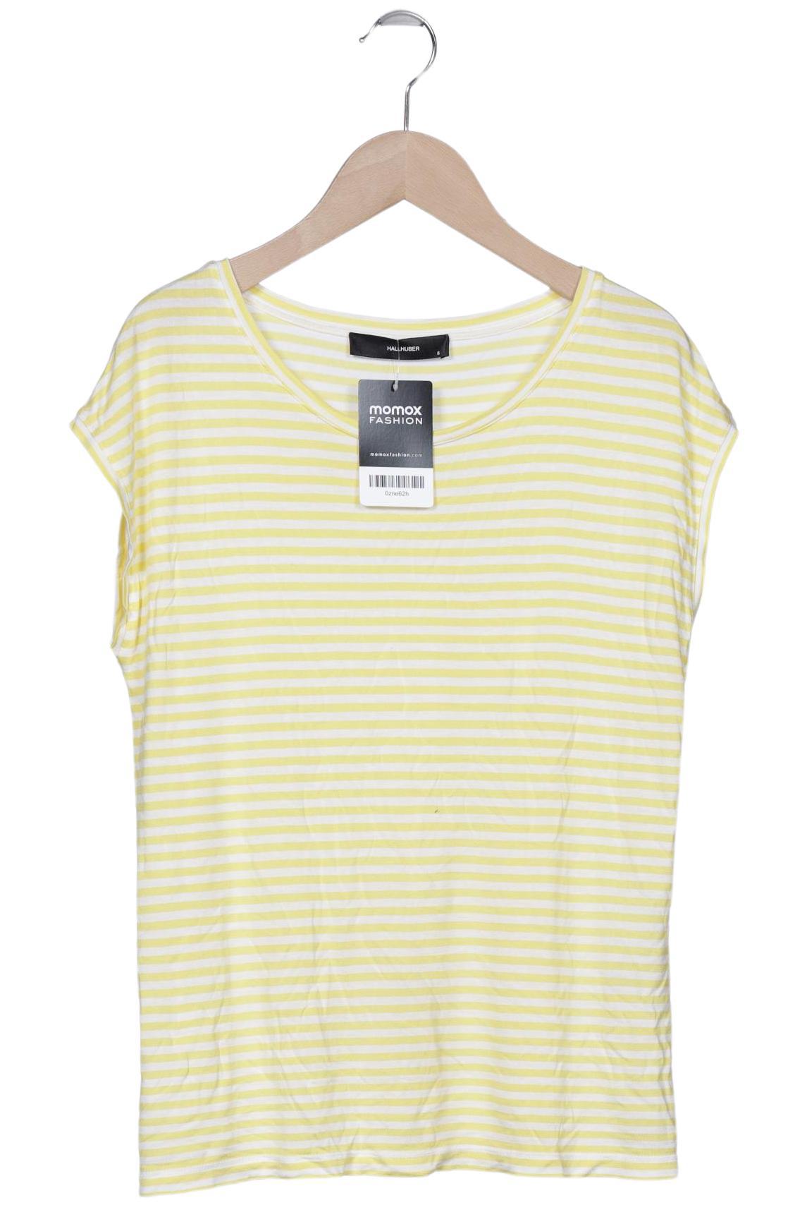 

Hallhuber Damen T-Shirt, gelb, Gr. 36