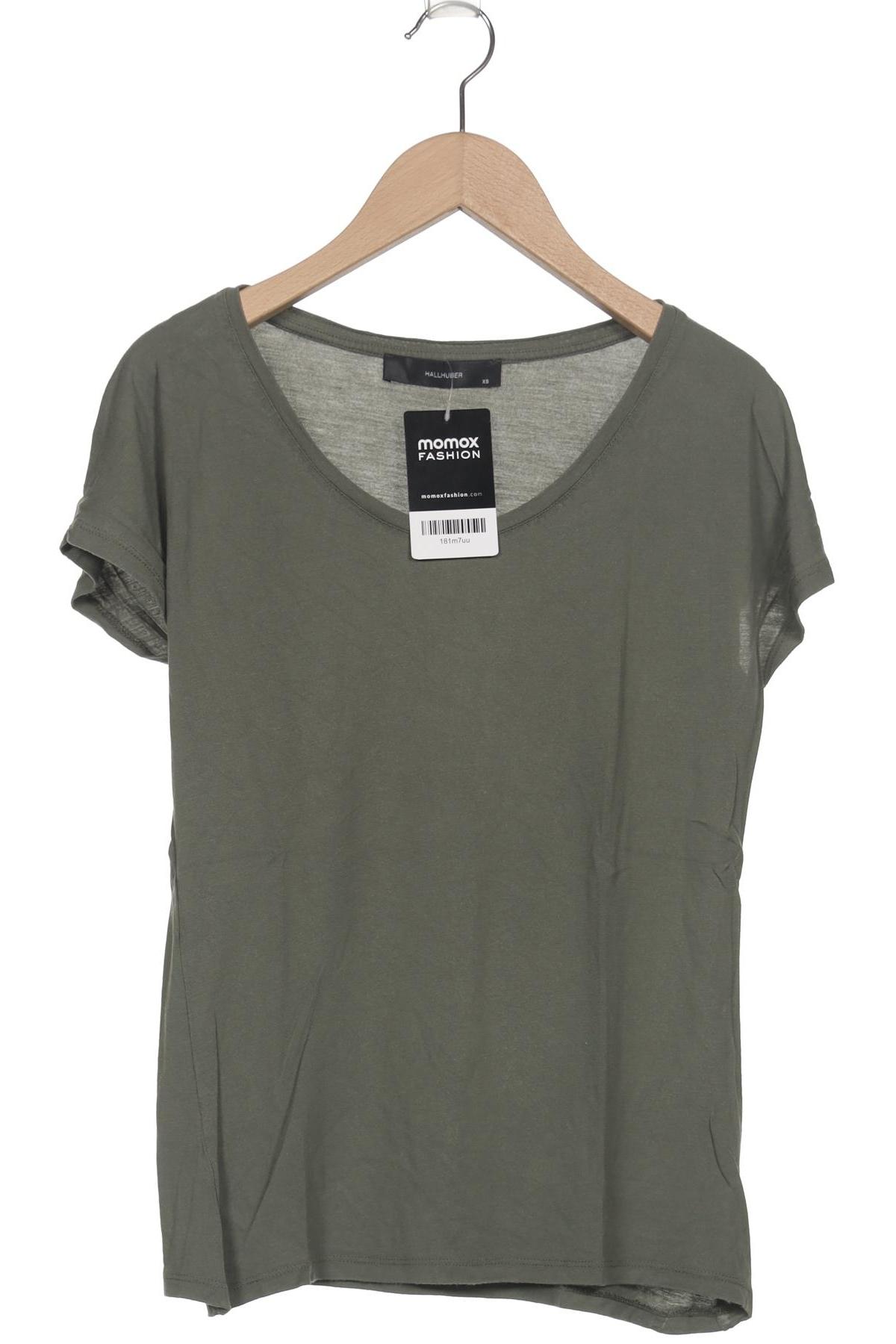

Hallhuber Damen T-Shirt, grün, Gr. 34