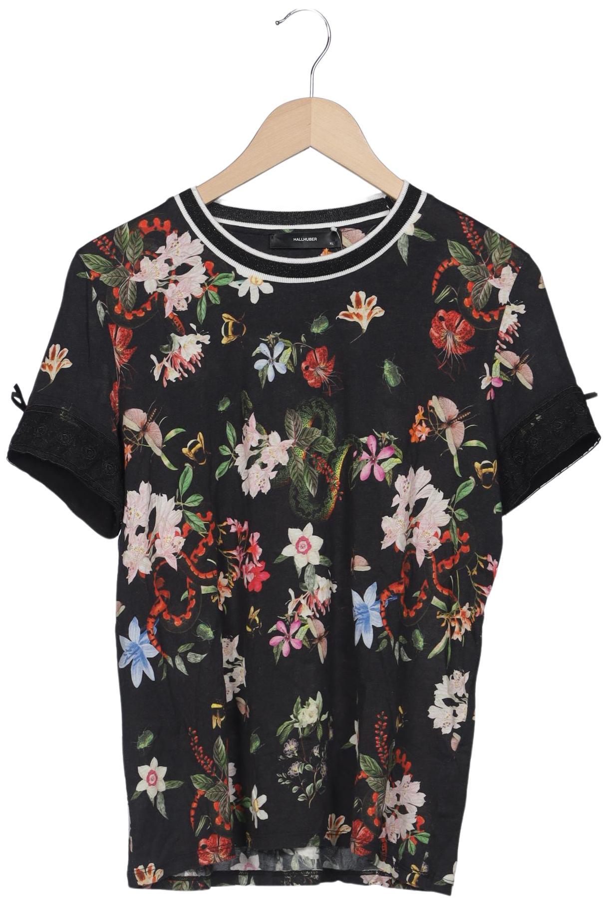 

Hallhuber Damen T-Shirt, schwarz, Gr. 44
