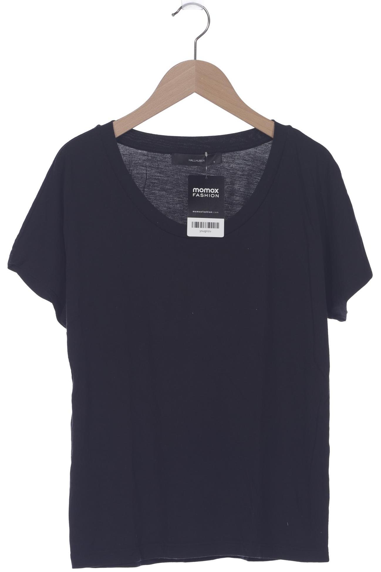 

Hallhuber Damen T-Shirt, schwarz, Gr. 36