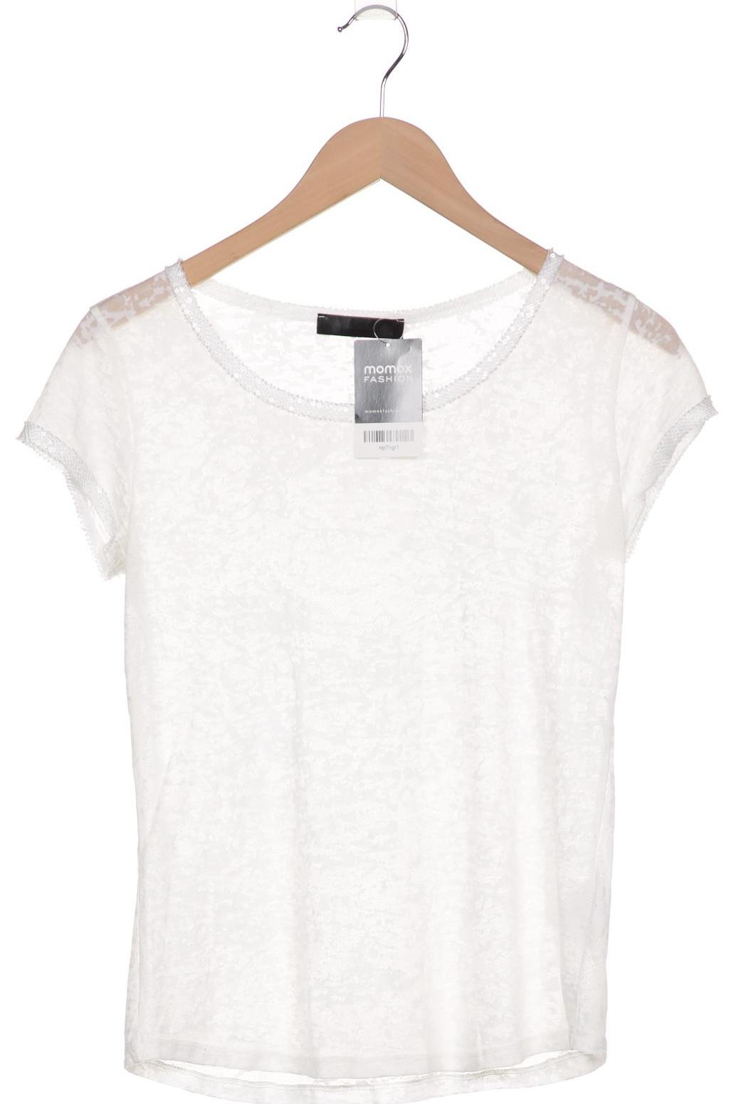 

Hallhuber Damen T-Shirt, weiß, Gr. 36