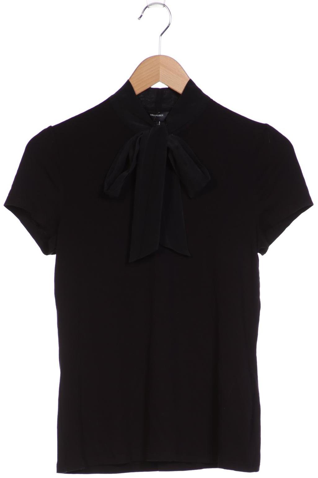 

Hallhuber Damen T-Shirt, schwarz, Gr. 36