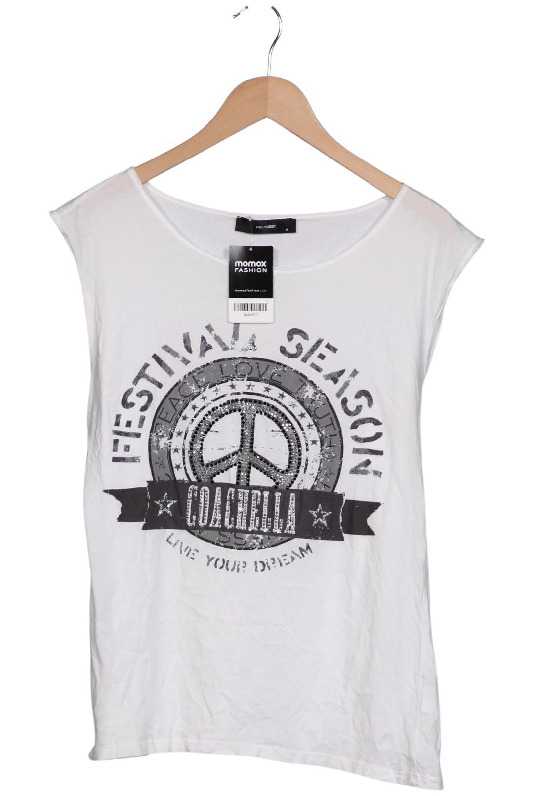 

Hallhuber Damen T-Shirt, weiß, Gr. 38