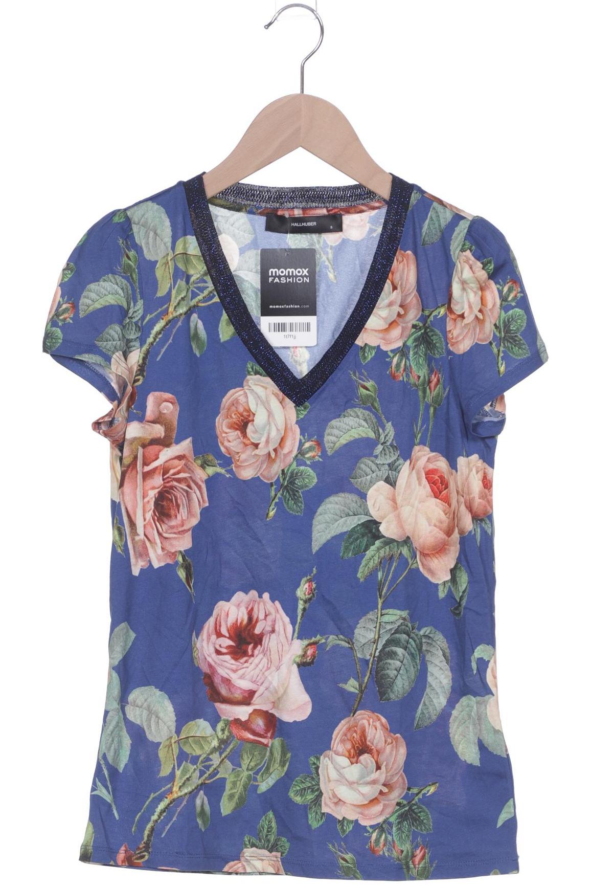 

Hallhuber Damen T-Shirt, blau, Gr. 36
