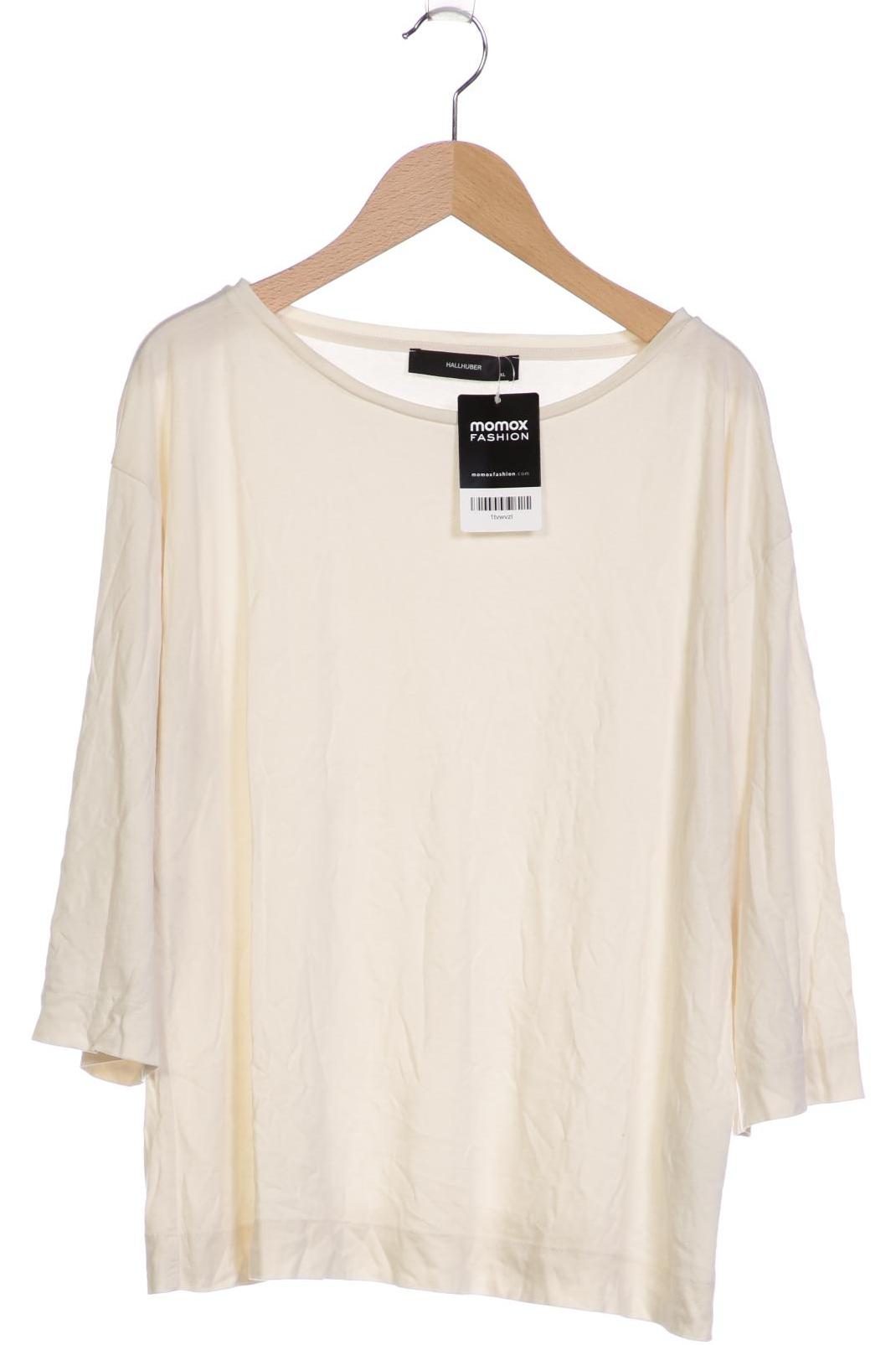 

Hallhuber Damen T-Shirt, cremeweiß, Gr. 44