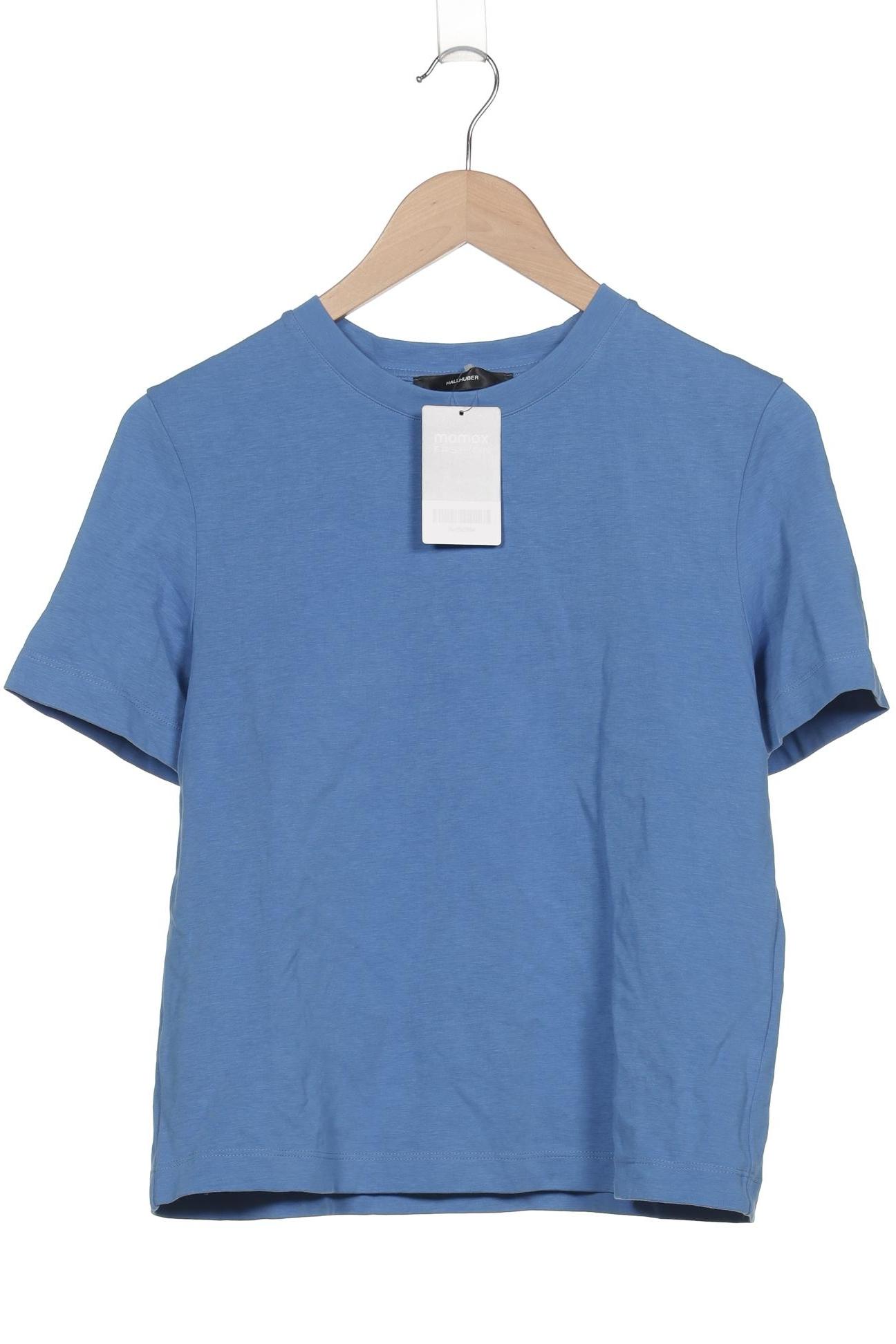 

Hallhuber Damen T-Shirt, blau, Gr. 38