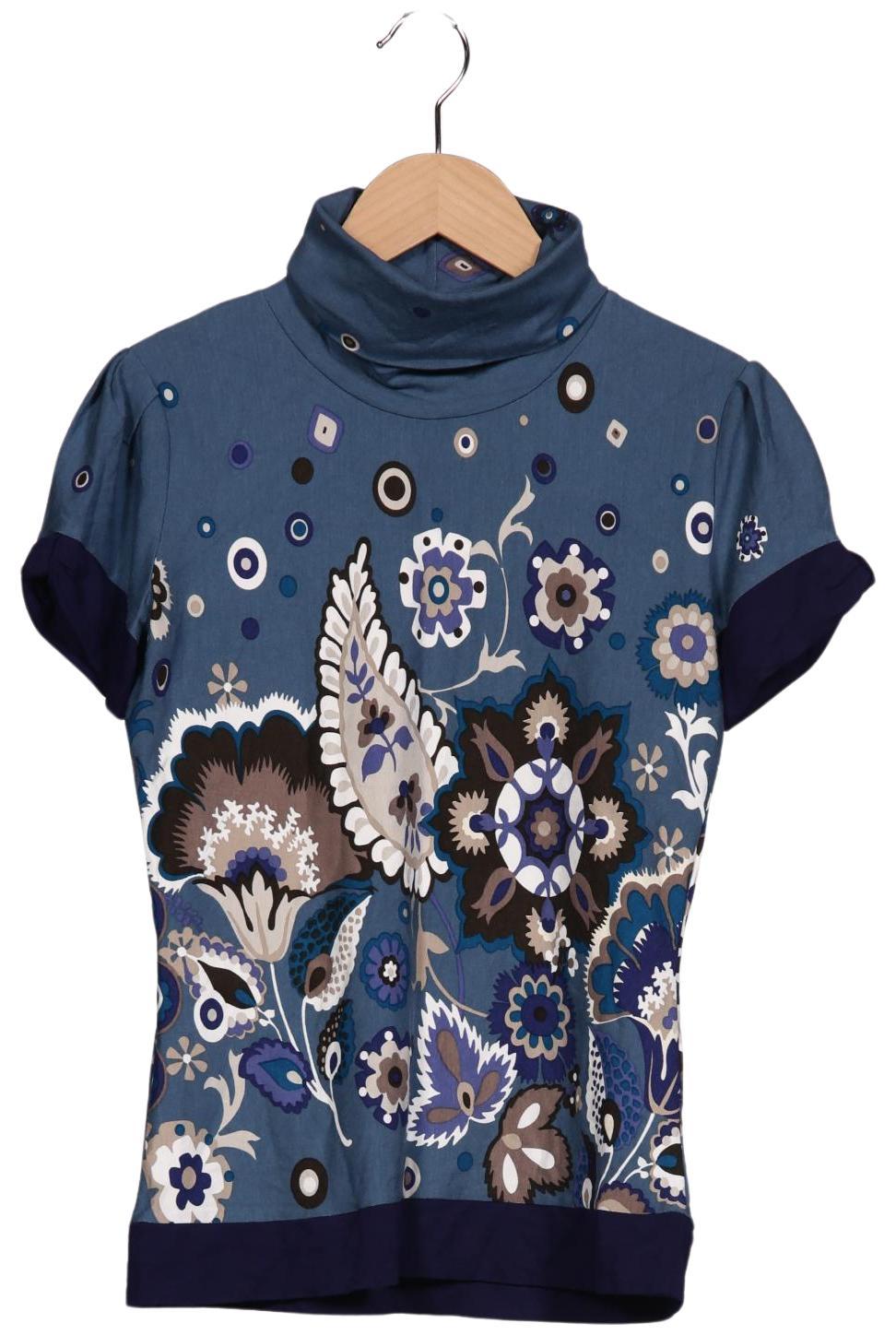 Thumbnail - Hallhuber Damen T-Shirt, blau, Gr. 34