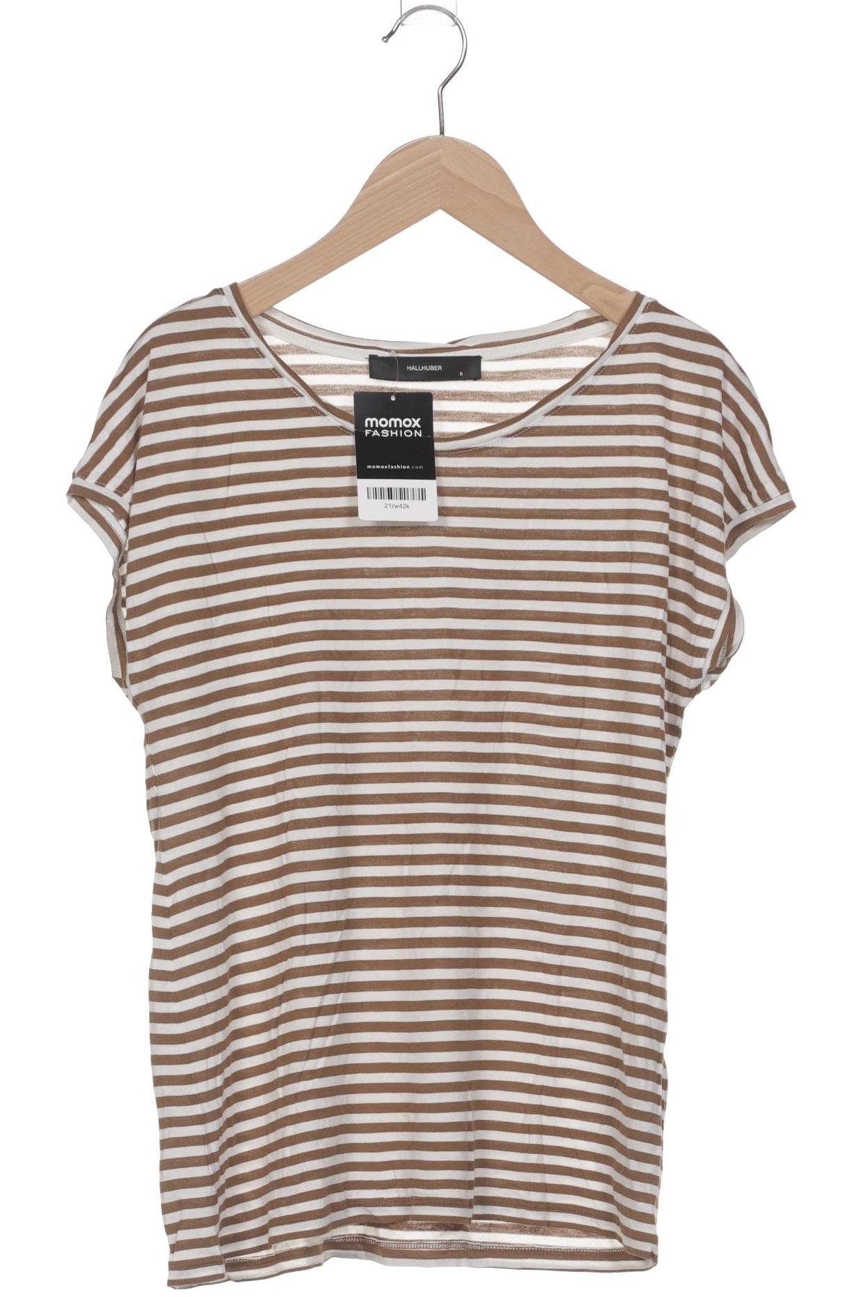 

Hallhuber Damen T-Shirt, braun, Gr. 36