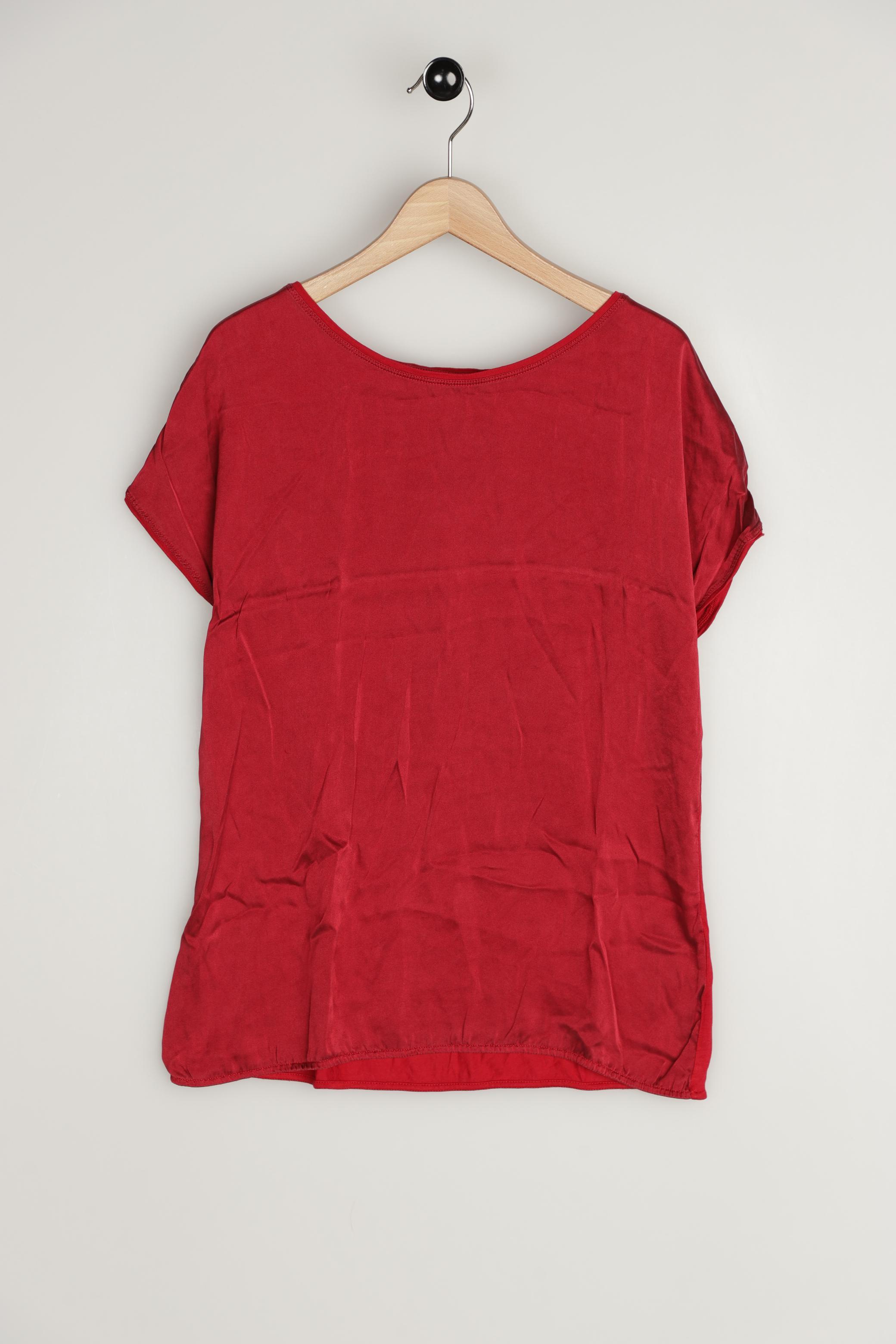 

Hallhuber Damen T-Shirt, rot, Gr. 36