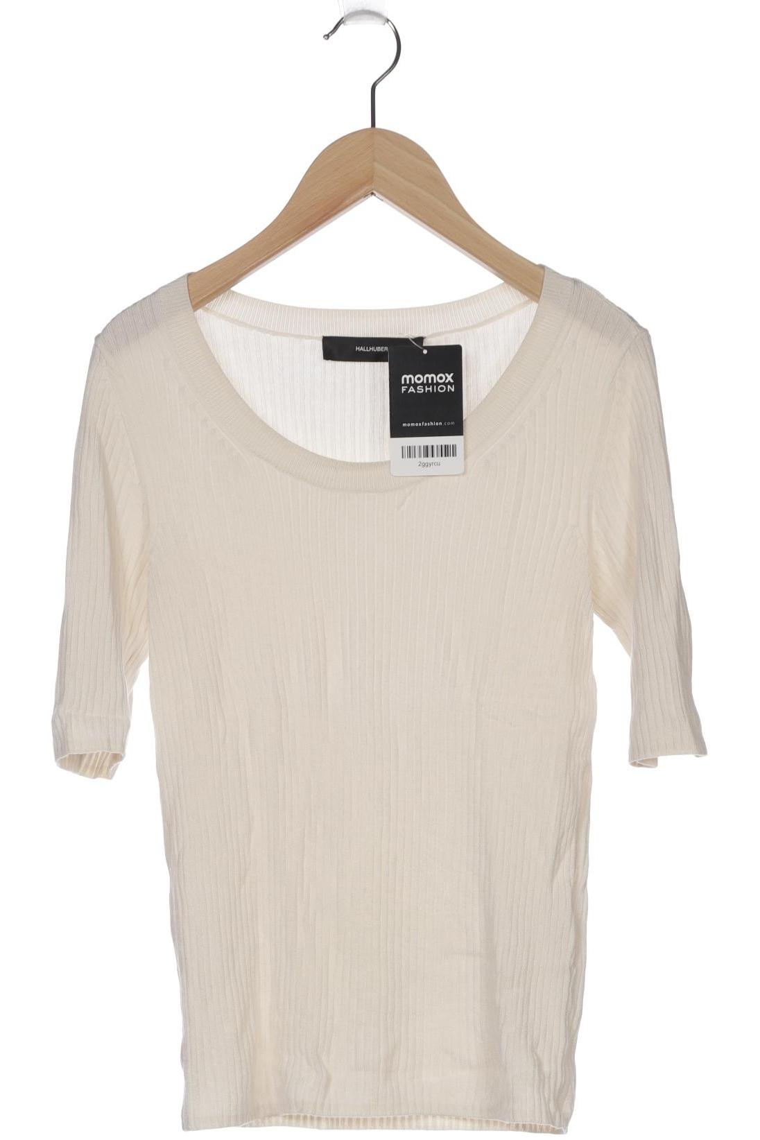 

Hallhuber Damen T-Shirt, cremeweiß, Gr. 36