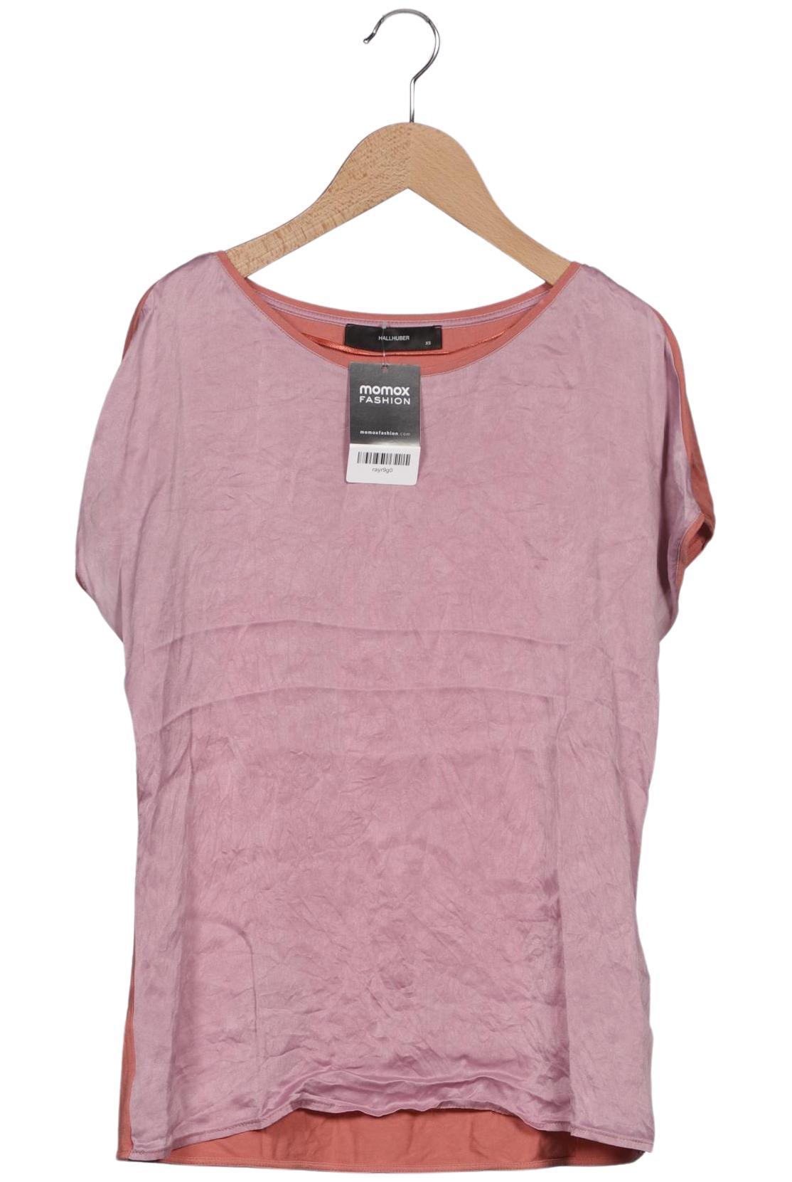 

Hallhuber Damen T-Shirt, pink, Gr. 34