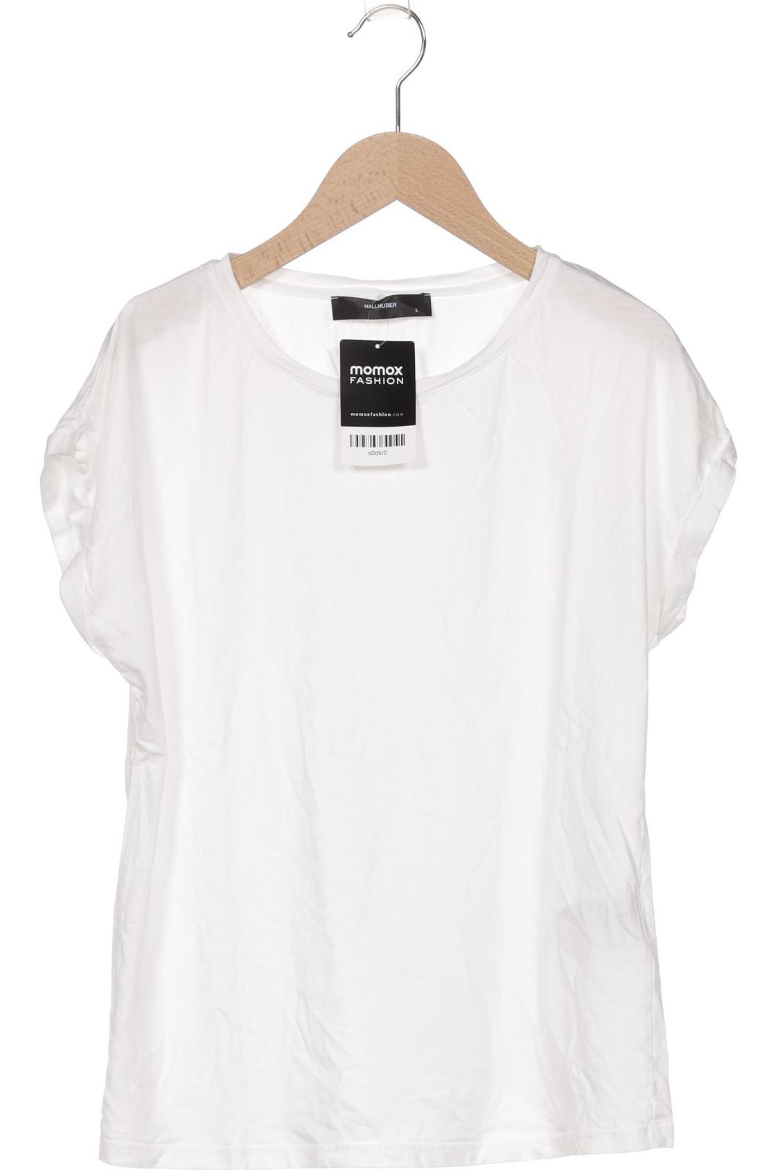

Hallhuber Damen T-Shirt, weiß, Gr. 42