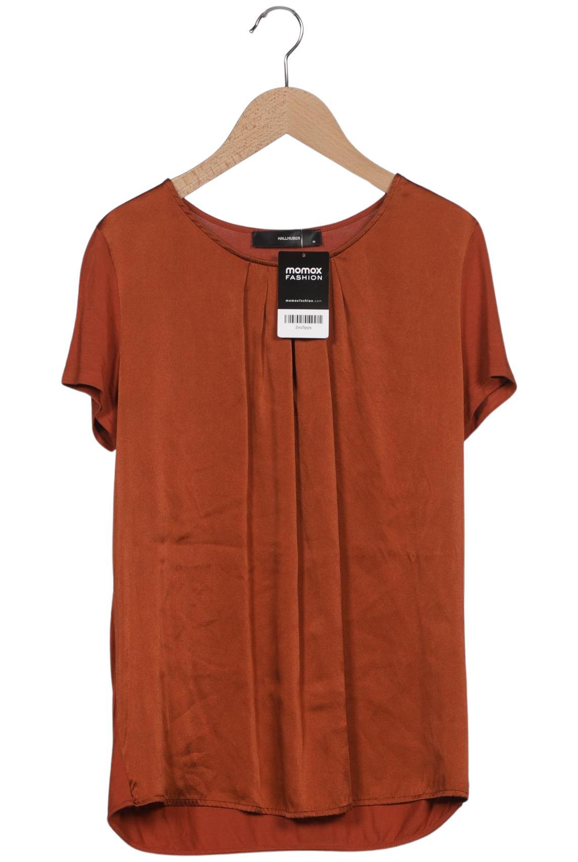 

Hallhuber Damen T-Shirt, braun, Gr. 38